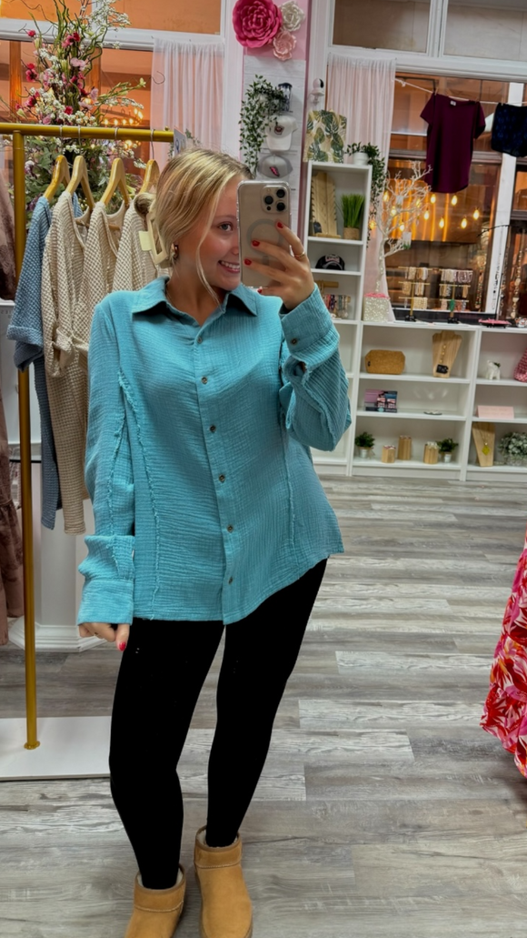 Corrine Washed Cotton Shirt