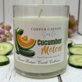 "Cucumber Melon" Premier Boutique Candle Collection by Copper Canyon Soap Co
