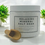 Relaxing Mineral Salt Soak - White by Copper Canyon Soap Co