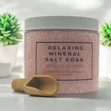 Relaxing Mineral Salt Soak - Red by Copper Canyon Soap Co