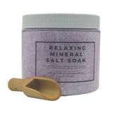 Relaxing Mineral Salt Soak - Purple by Copper Canyon Soap Co