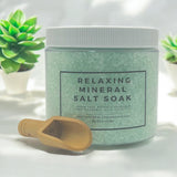Relaxing Mineral Salt Soak - Mint by Copper Canyon Soap Co