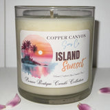 "Island Sunset" Premier Boutique Candle Collection by Copper Canyon Soap Co