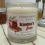 "Grandma's Jam" Premier Boutique Candle Collection by Copper Canyon Soap Co