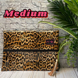 Patent Leopard Bag by Makeup Junkie Bags