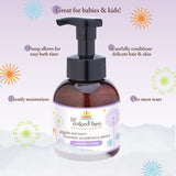 Lavender Lullaby Giggles Not Tears Foaming Shampoo & Wash by The Naked Bee (12 oz)