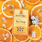 Orange Blossom Honey Triple Milled Bar Soap by The Naked Bee