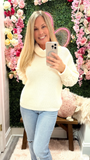 Delilah Turtle Neck Pullover Sweater