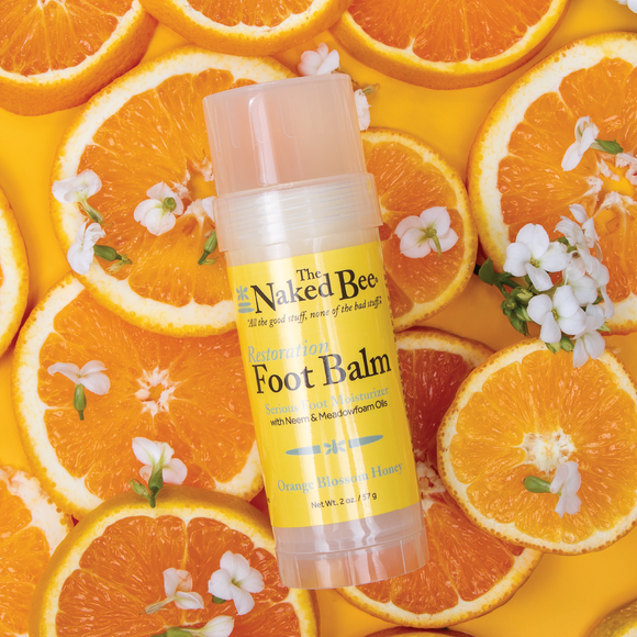 Orange Blossom Honey Restoration Foot Balm (2 oz) by The Naked Bee