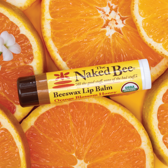 Orange Blossom Honey USDA Organic Lip Balm by The Naked Bee