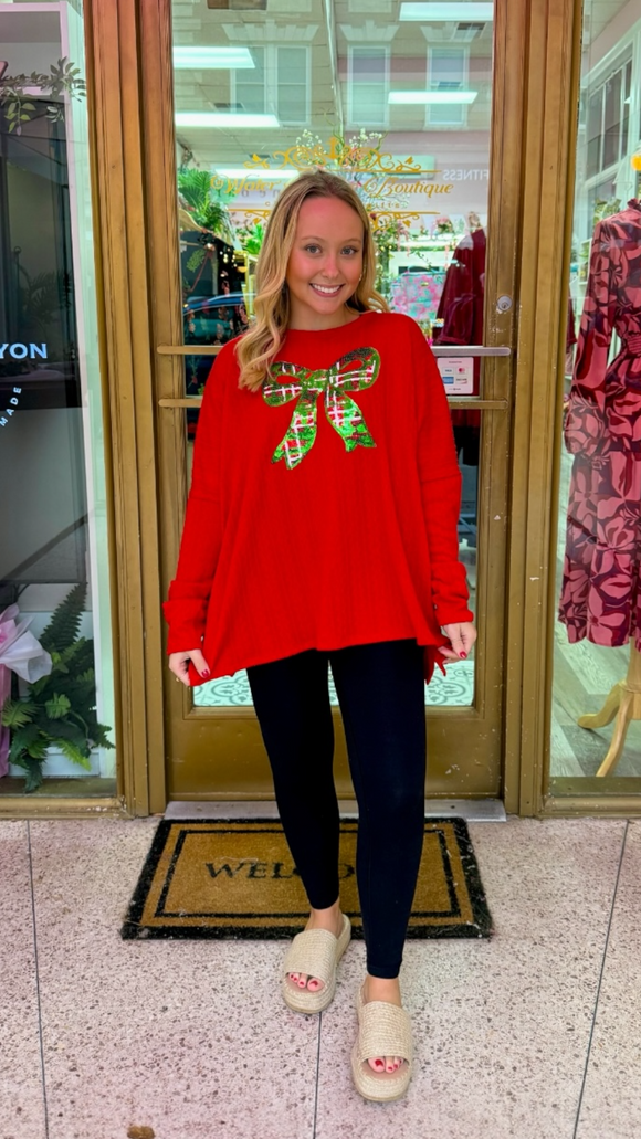 Chloe Lane Long Sleeve Christmas Top