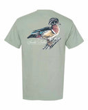 Wood Duck Pocket Tee By Speckle Bellies