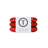 TELETIES Large Hair Ties ~ Red Carpet Ready
