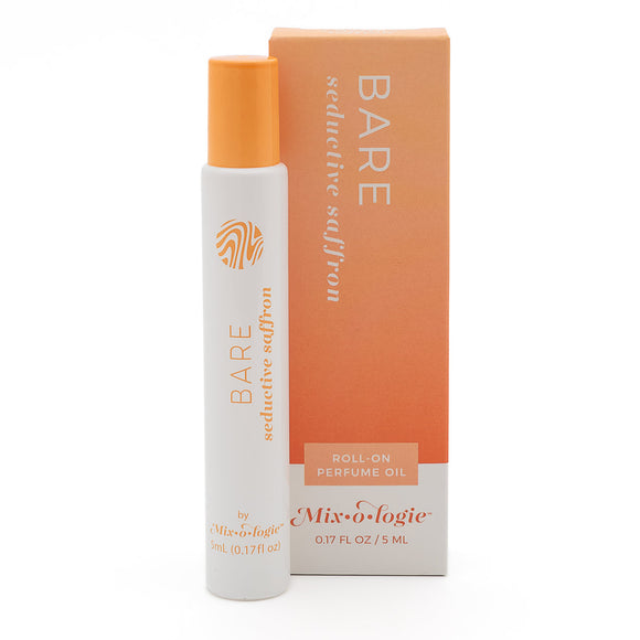 Bare (Seductive Saffron)-Rollerball Perfume Oil Roll-On by Mixologie