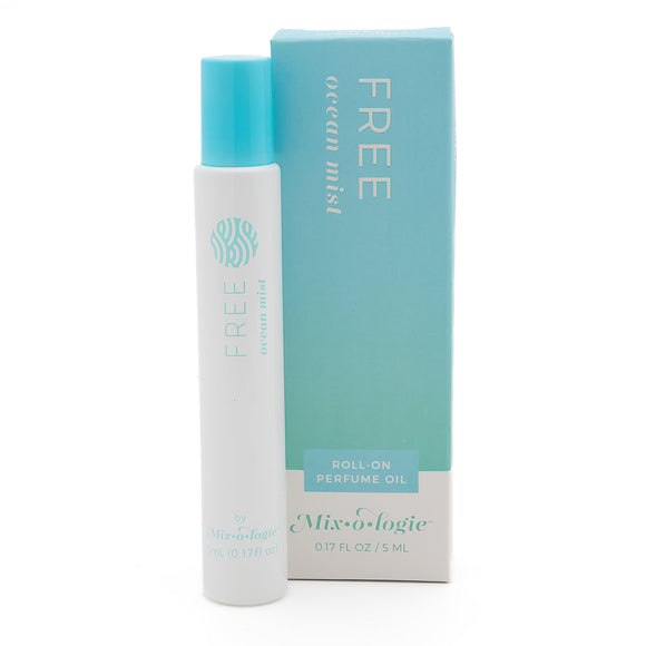 Free (Ocean Mist)-Rollerball Perfume Oil Roll-On by Mixologie