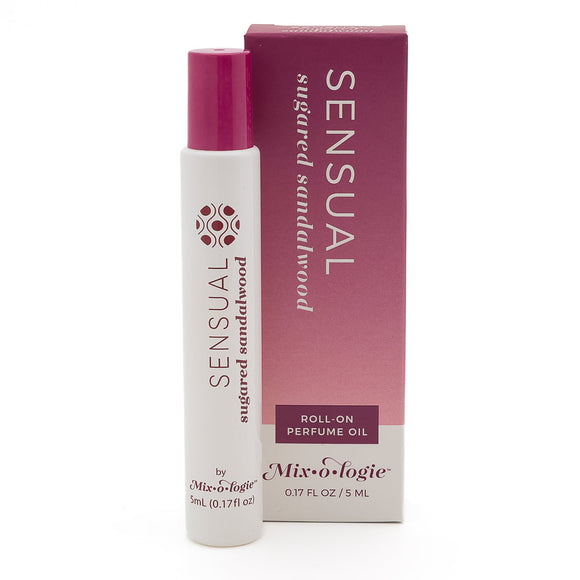 Sensual (Sugared Sandalwood)Rollerball Perfume Oil Roll-On by Mixologie