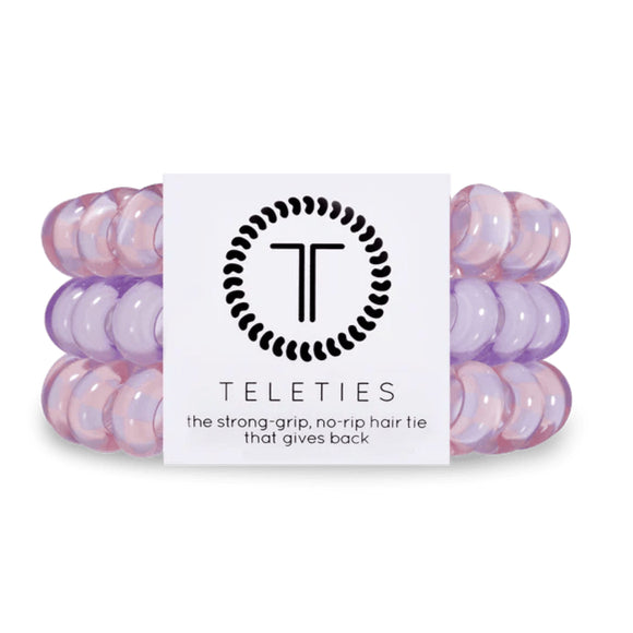 TELETIES Large Hair Ties ~ Checked Out