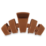TELETIES Large Clips ~ Caramel