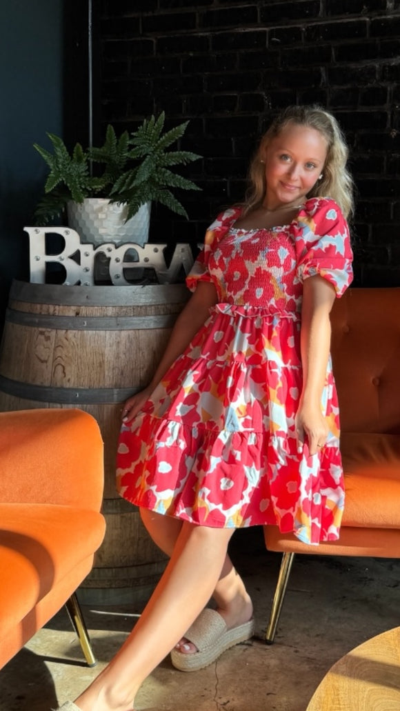 Caroline Tiered Dress