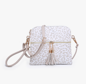 Cheetah Print Tara Crossbody by Jen & Co.