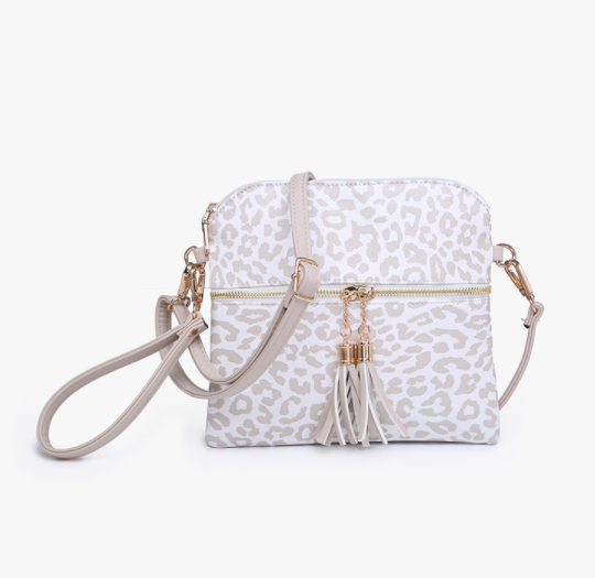 Cheetah Print Tara Crossbody by Jen & Co.