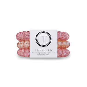 TELETIES Small Hair Ties ~ Flower Power