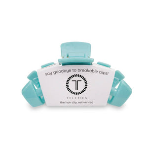TELETIES Large Hair Clip ~ Baby Blue