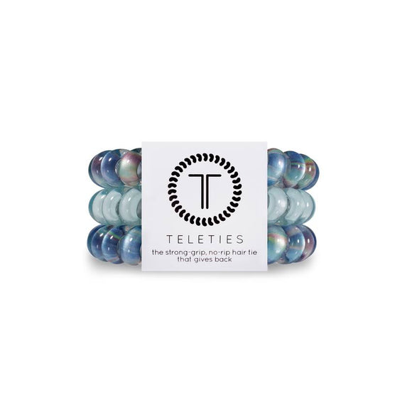 TELETIES Small Hair Ties ~ Skyway