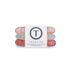 TELETIES Large Hair Ties ~ Punchy