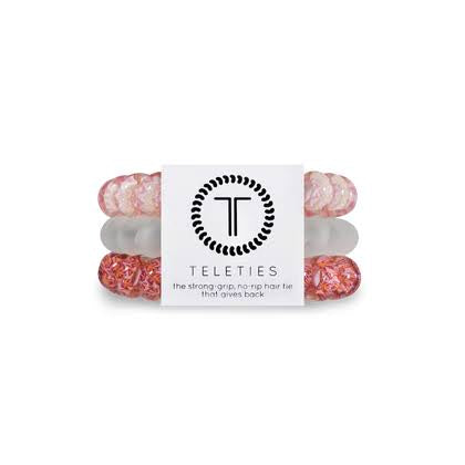 TELETIES Large Hair Ties ~ Punchy
