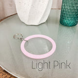 Silicone Sparkled Keychains