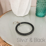 Silicone Sparkled Keychains