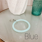 Silicone Sparkled Keychains