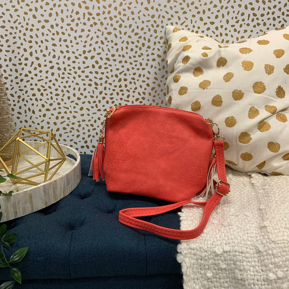 Light Red Crossbody Bag