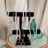 Silicone Sparkled Keychains
