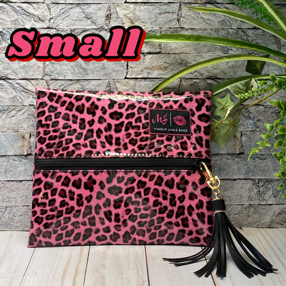 Pink Patent Bag by Makeup Junkie Bags