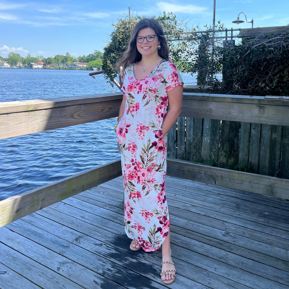 Josie Short Sleeve Maxi Dress