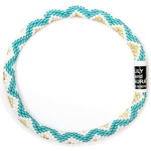 Teal Wave Anklet by LILY and LAURA