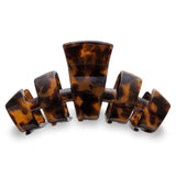 TELETIES Large Hair Clip ~ Tortoise
