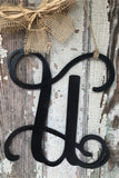 Vine Monogram Letter