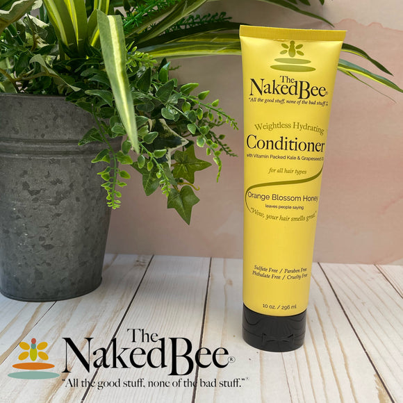 Orange Blossom Honey Weightless Hydrating Conditioner (10oz) by The Naked Bee
