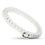 TELETIES Small Hair Ties ~ Crystal Clear