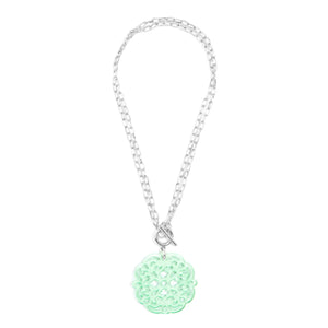 Mint Allure Drop Necklace By Zenzii