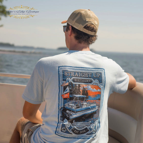 Pontoon Tee by Straight Up Southern