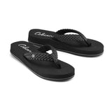 The Braided Bounce Black Sandal by Cobian