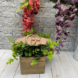 Blush Twisted CG Belt