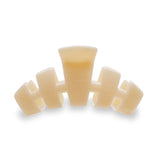 Classic Almond Beige Medium Hair Clip by TELETIES