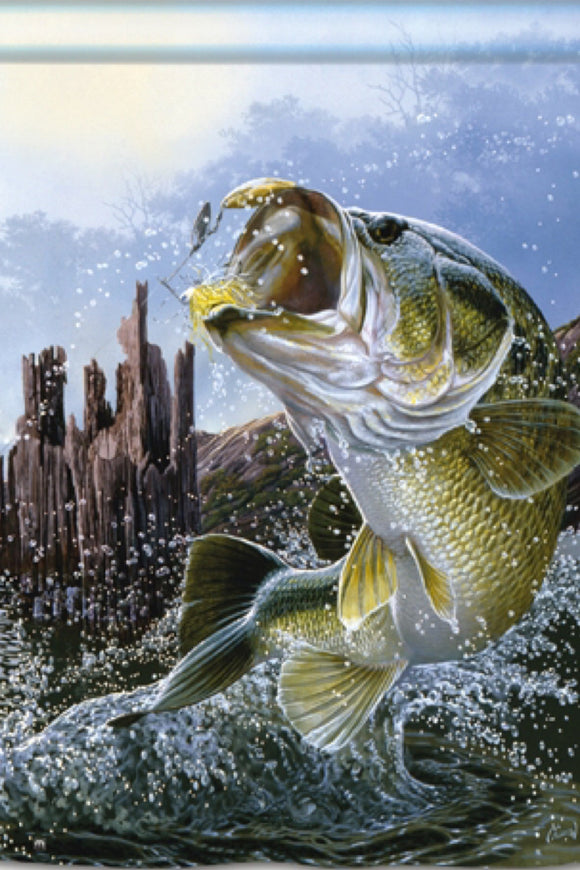 Big Catch House Flag by Breeze Art
