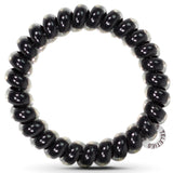 TELETIES Large Hair Ties ~ Jet Black