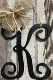 Vine Monogram Letter